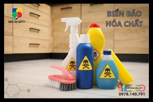 Sai lầm khi dán biển báo hóa chất không đúng vị trí trong kho và nhà máy gây mất an toàn lao động