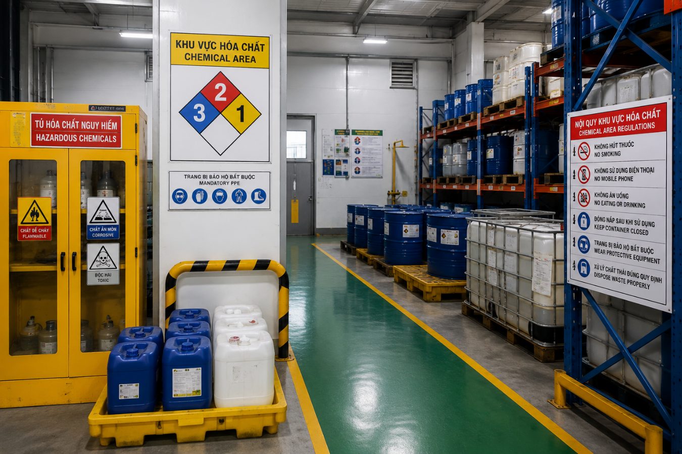 Khu vực hóa chất