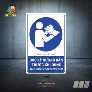 Biển báo bắt buộc đọc kỹ hướng dẫn sử dụng