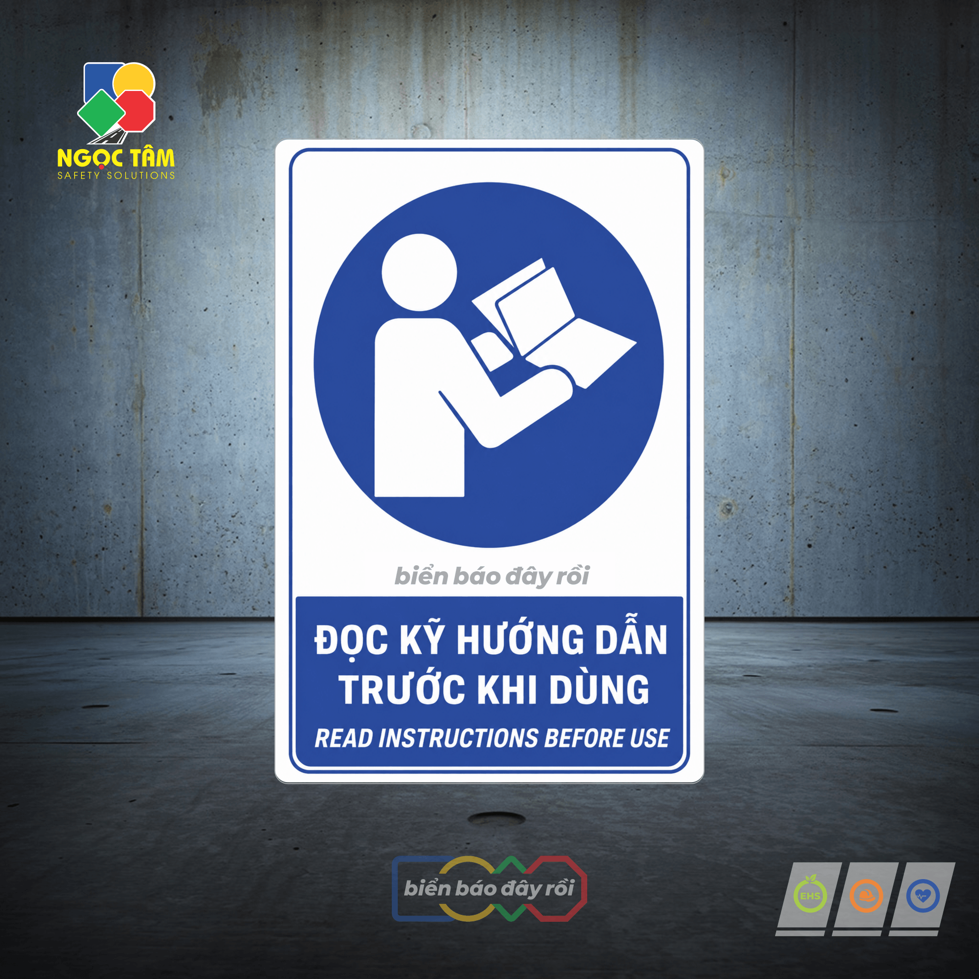 Biển báo bắt buộc đọc kỹ hướng dẫn sử dụng