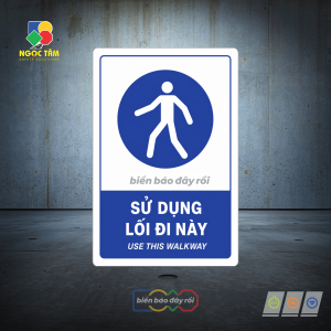 Biển báo bắt buộc sử dụng lỗi đi này