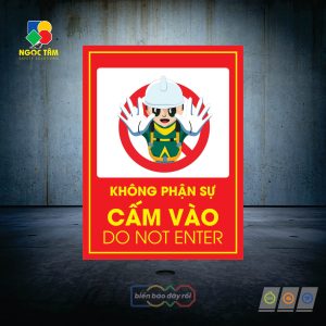 Biển báo cấm vào