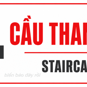 Biển báo chỉ dẫn cầu thang bộ