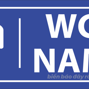 Biển báo chỉ dẫn WC Nam