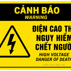 Biển báo điện cao thế nguy hiểm chết người