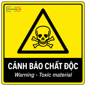 Biển báo hóa chất độc
