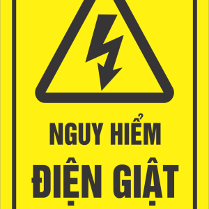 Biển báo nguy hiểm điện giật