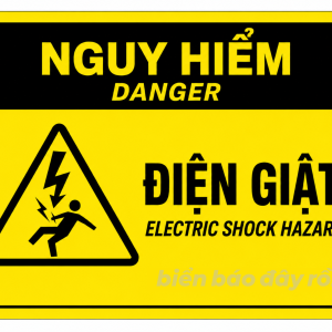 Biển báo nguy hiểm điện giật