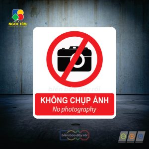 Biển cấm chụp hình
