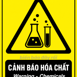 Biển cảnh báo nguy hiểm hóa chất
