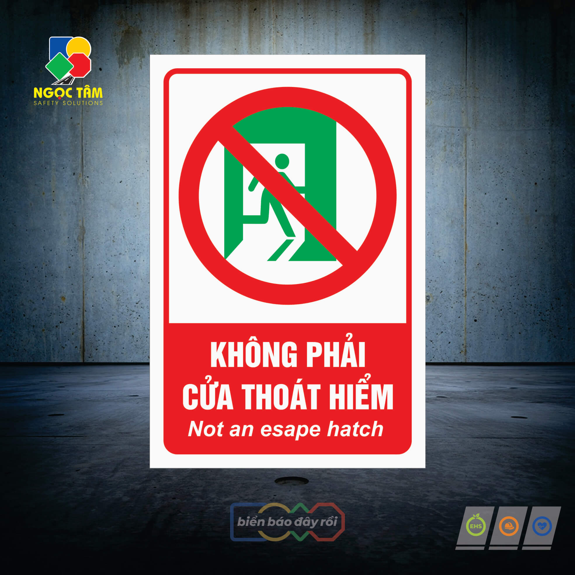 Biển không phải cửa thoát hiểm