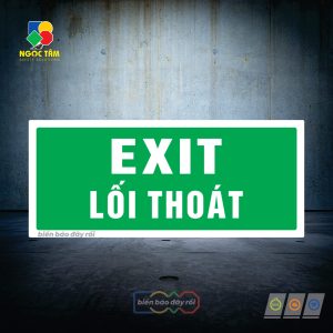 Biển lối thoát EXIT
