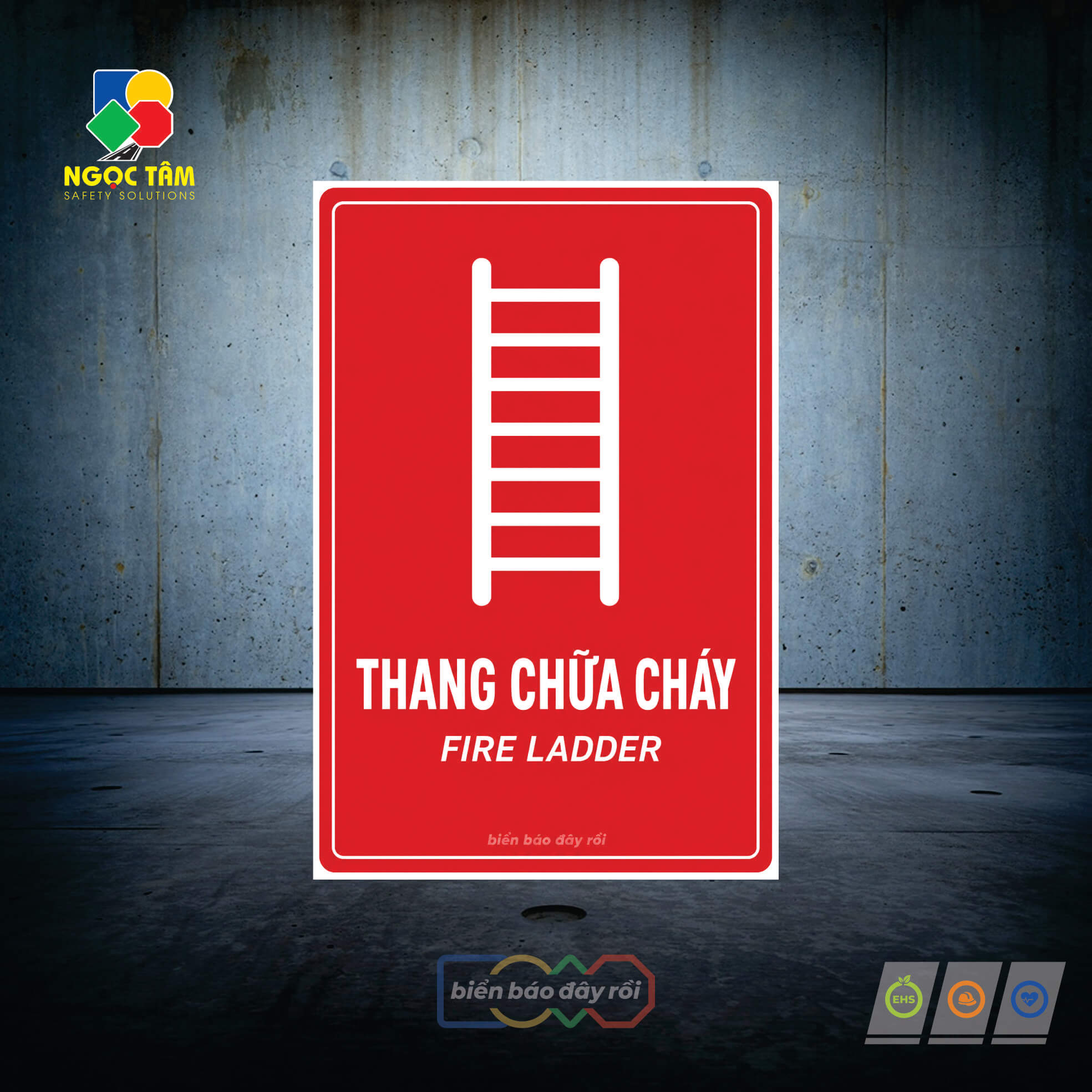 Biển thang chữa cháy
